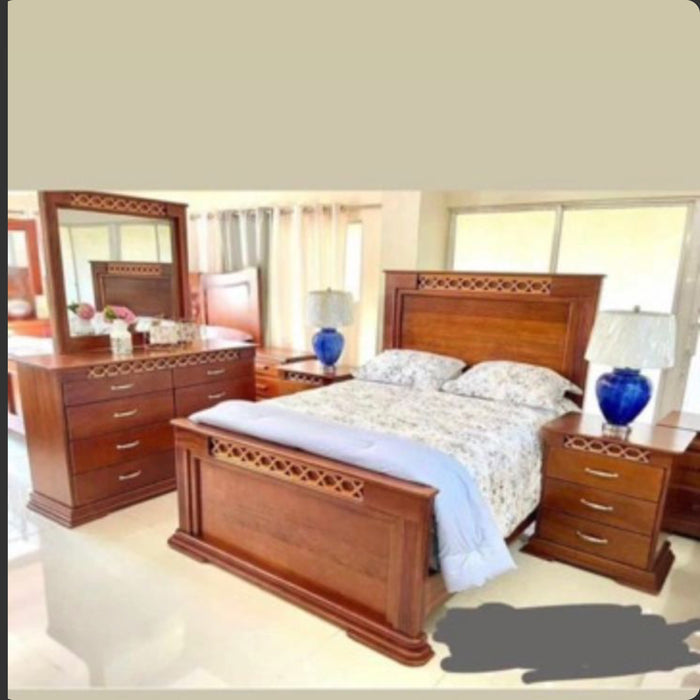 Juego de habitación caoba