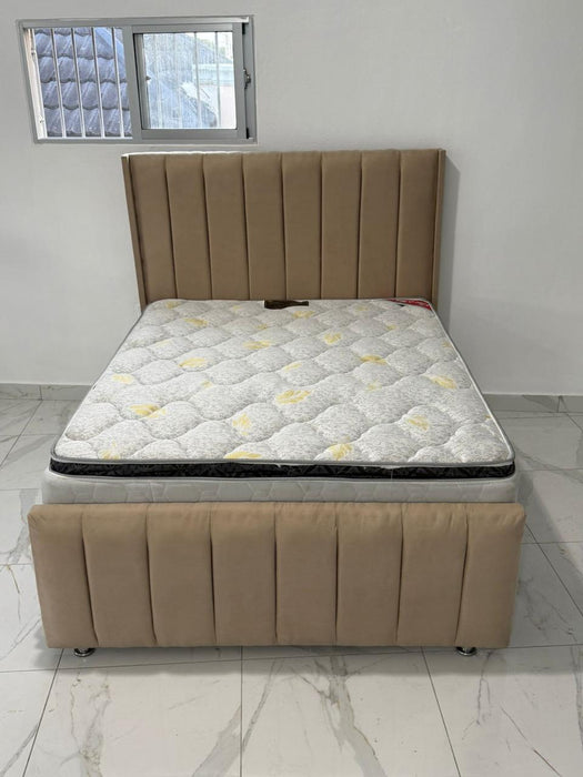 Juego de cama en 60 Espaldar tapizado y Colchon Pillow Top