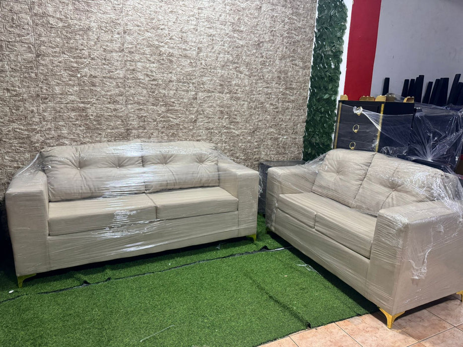 JUEGO DE MUEBLES 3/2 BEIGE