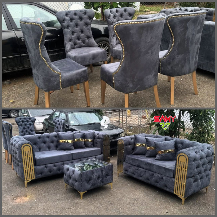 Combo mueble 3/2, comedor de 6