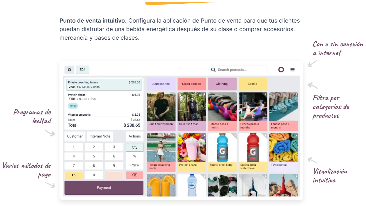 Sistema de Facturación para GYM