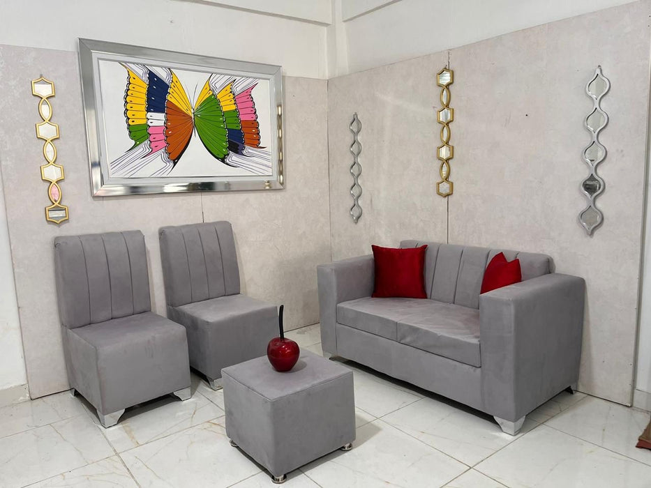 Sofá, mueble pitufo - Rallado