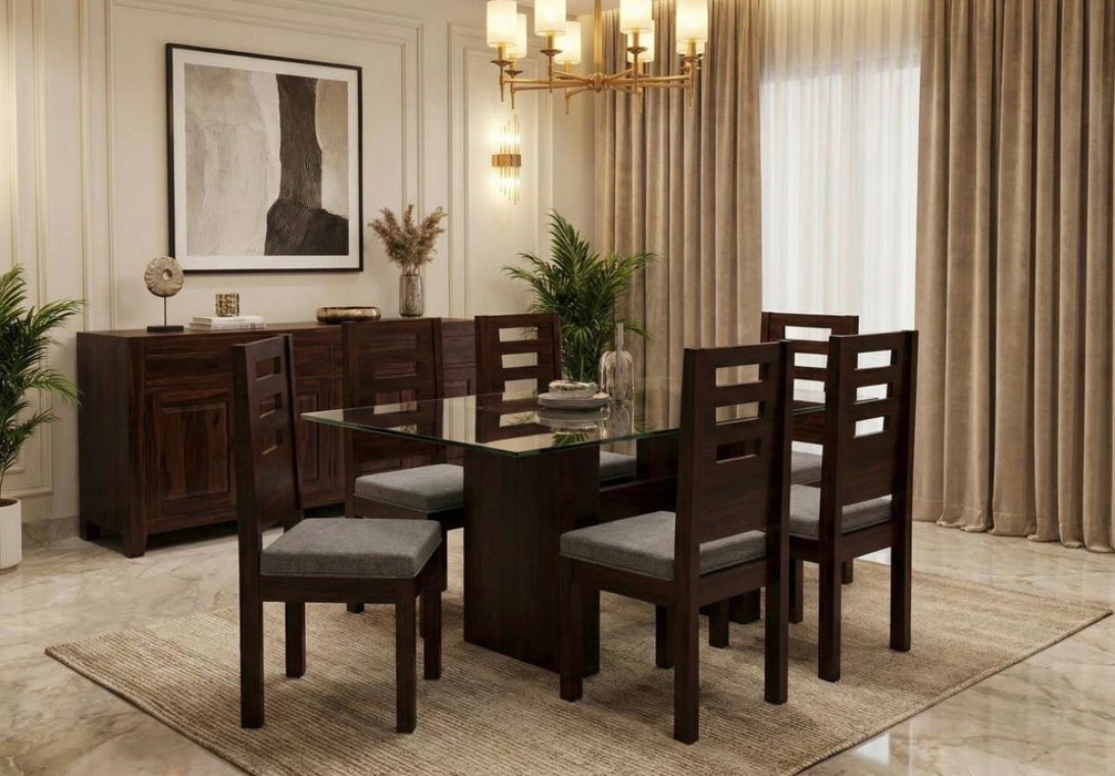 Comedor minimalista3 6 sillas