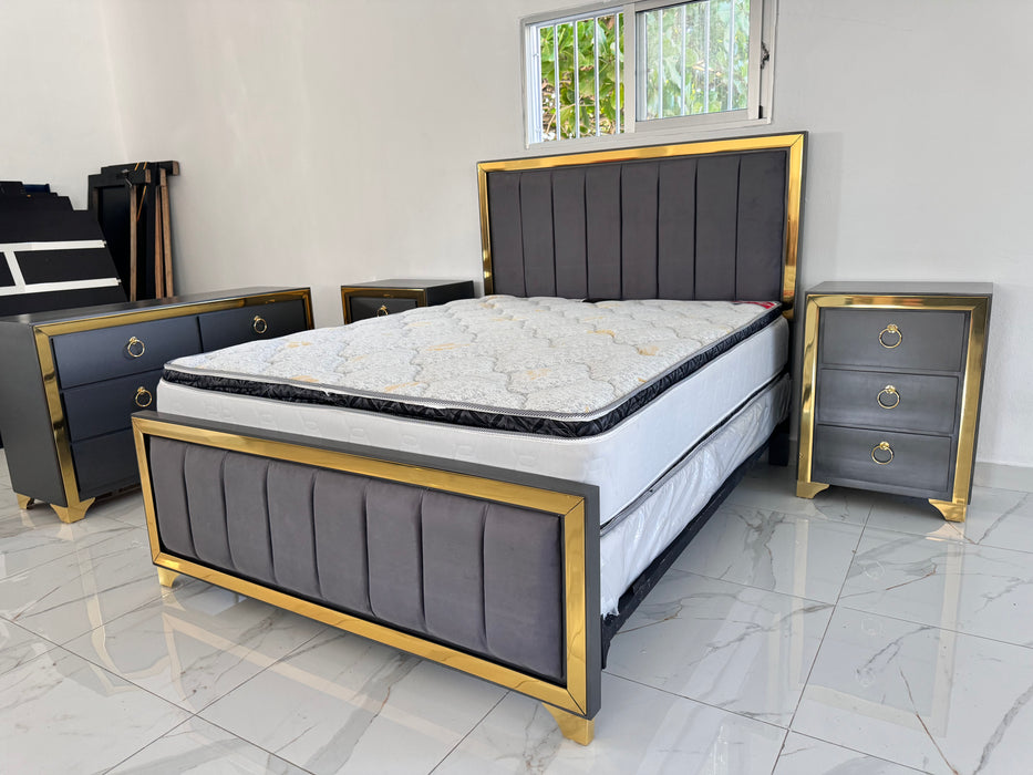 Juego de habitación prestige oro Queen