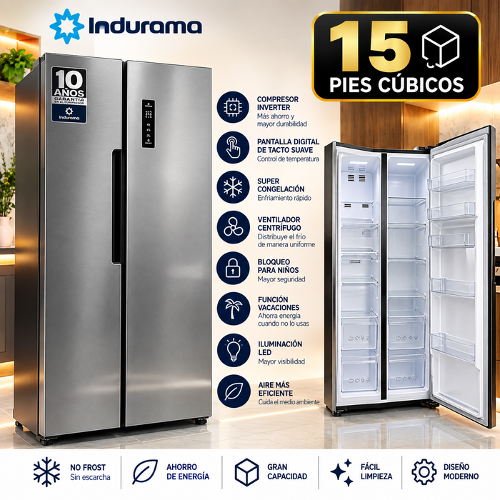 Nevera indurama 15 pies cúbicos