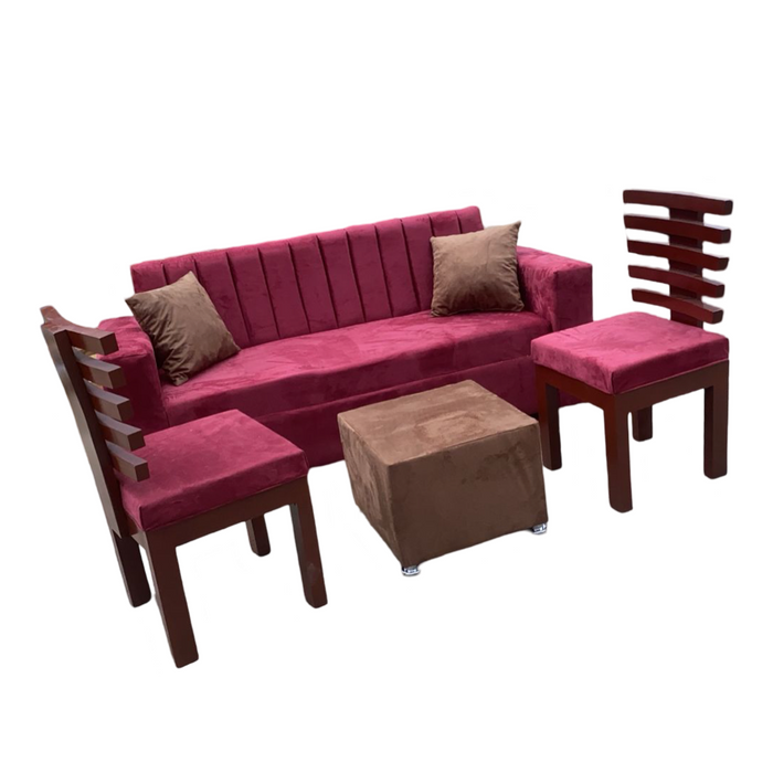 Mueble sofás para la sala butaca de tablillitas Micro fibra el color que deseee