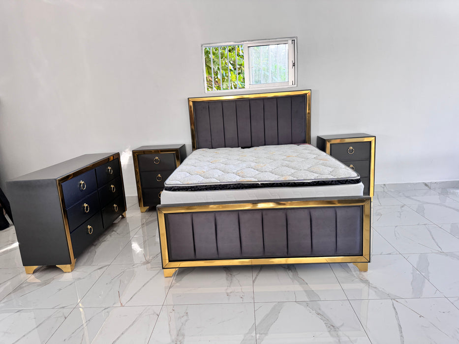 Juego de habitación prestige oro Queen