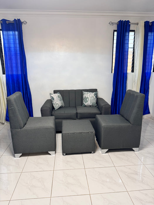 Sofá, mueble pitufo - Rallado