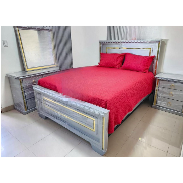 JUEGO DE HABITACIÓN PIRÁMIDE ORO