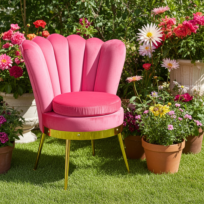 Butaca flor de loto 🪷 con lámina