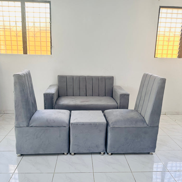 Sofá, mueble pitufo - Rallado