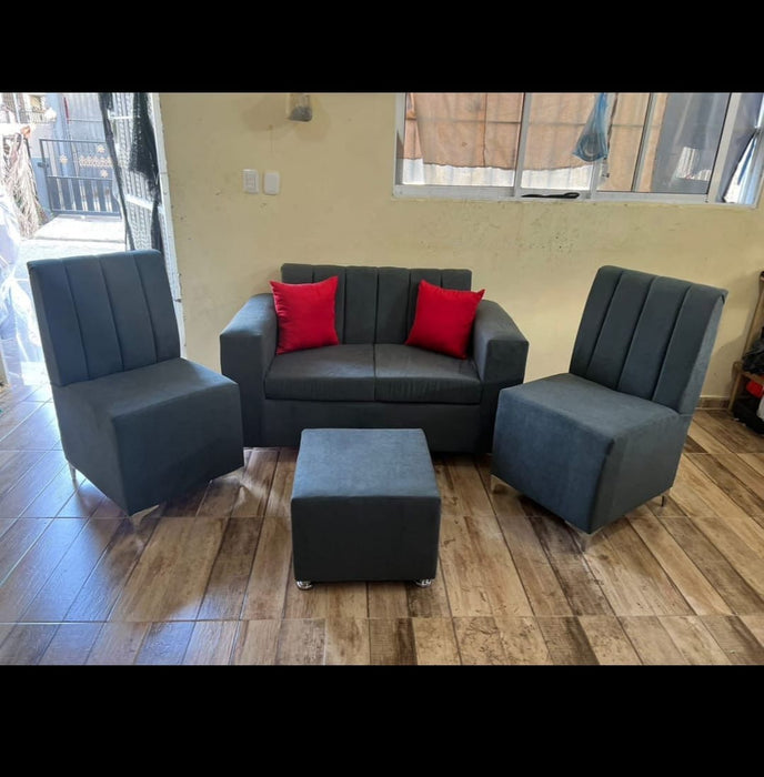 Sofá, mueble pitufo - Rallado