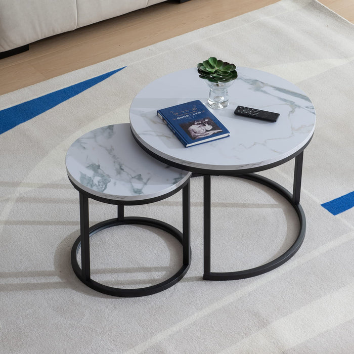 Mesa de centro en mármol