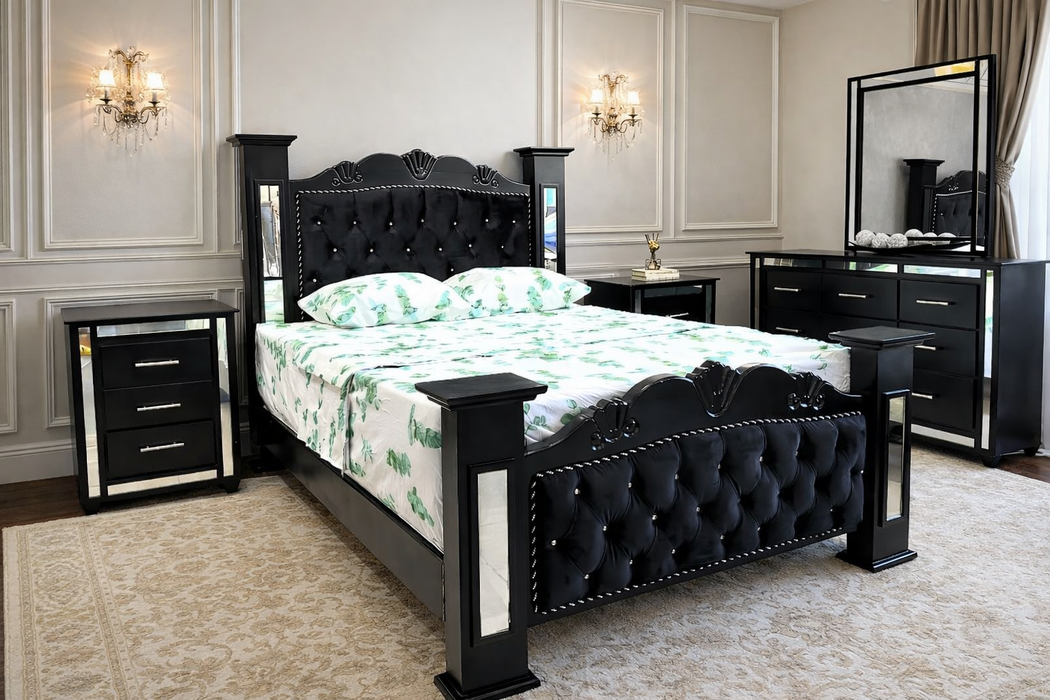 Juego de habitación columna Queen