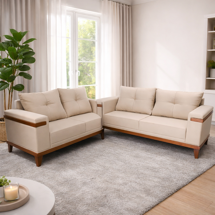 Juego de mueble IMPERIAL caoba 3/2