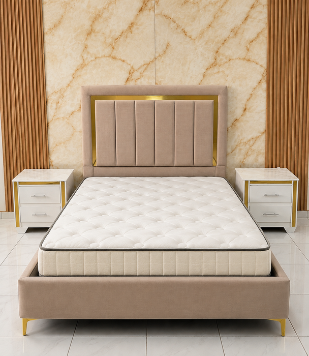 Cama Queen con plataforma