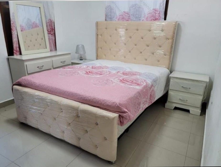 Juego de habitación suite capitoneado Queen